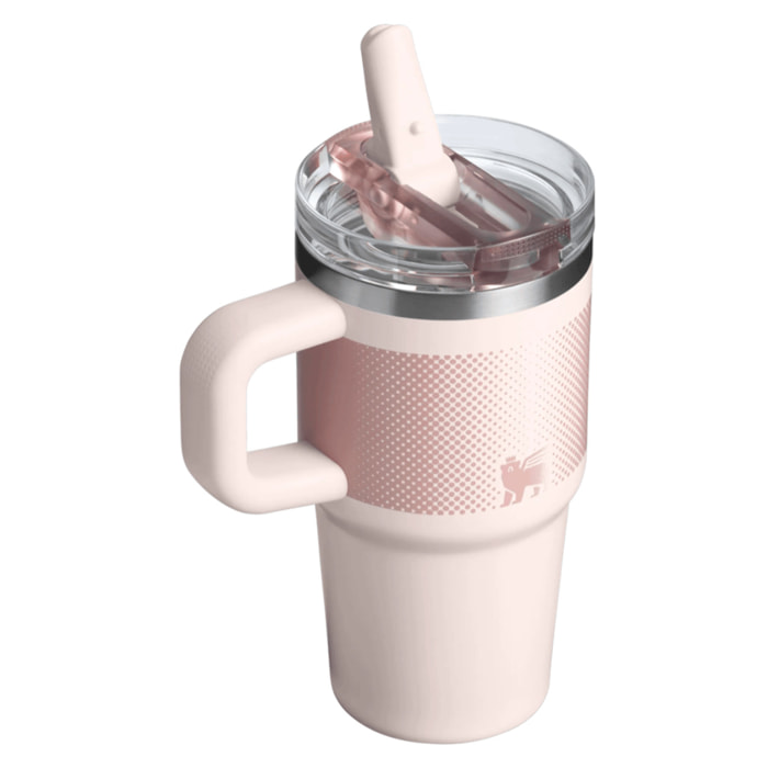 Borraccia Termica Con Cannuccia - 0,59L - QUENCHER® PROTOUR FLIP STRAW TUMBLER - Rose Quartz Fade
