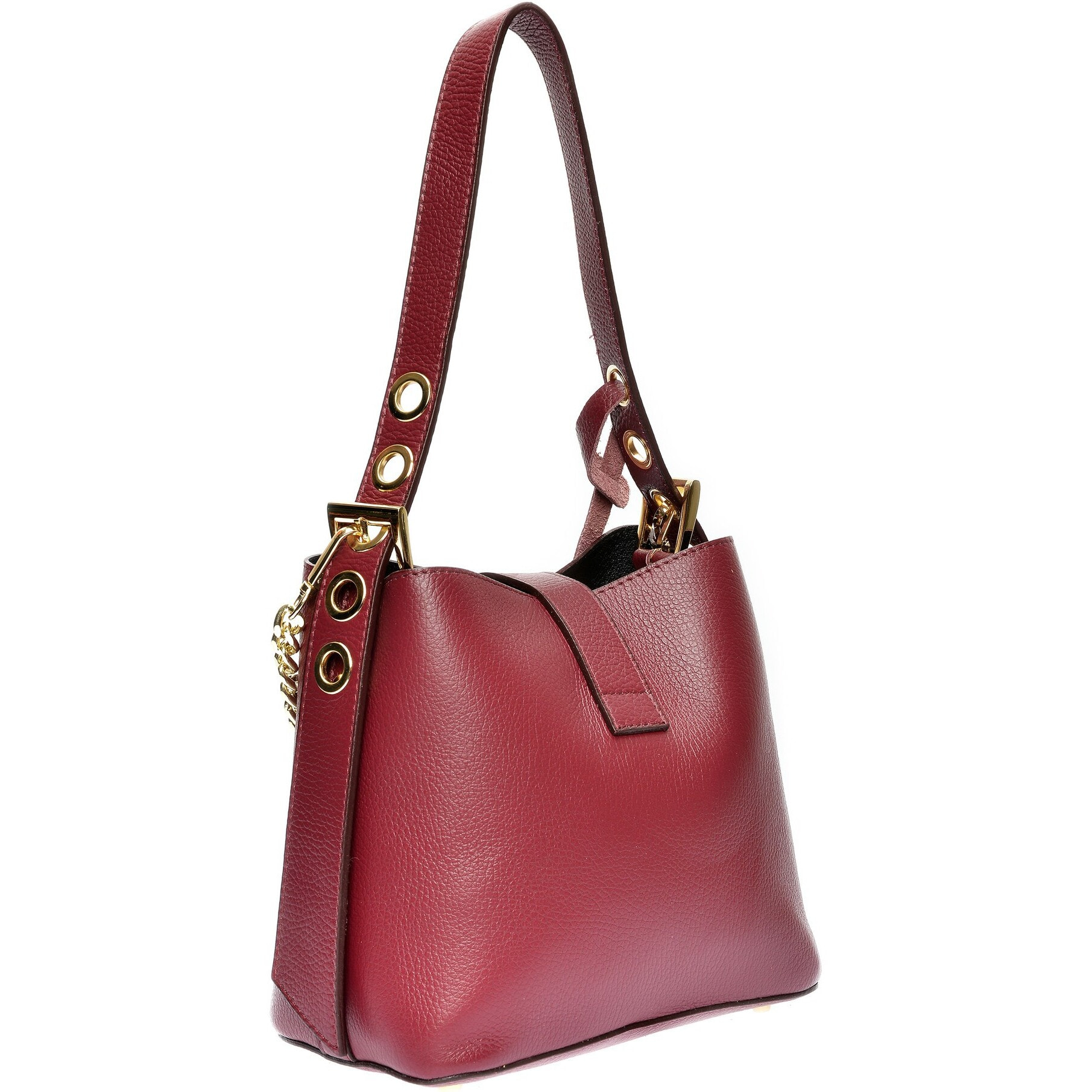 Borsa a mano Isabella Rhea Bordeaux