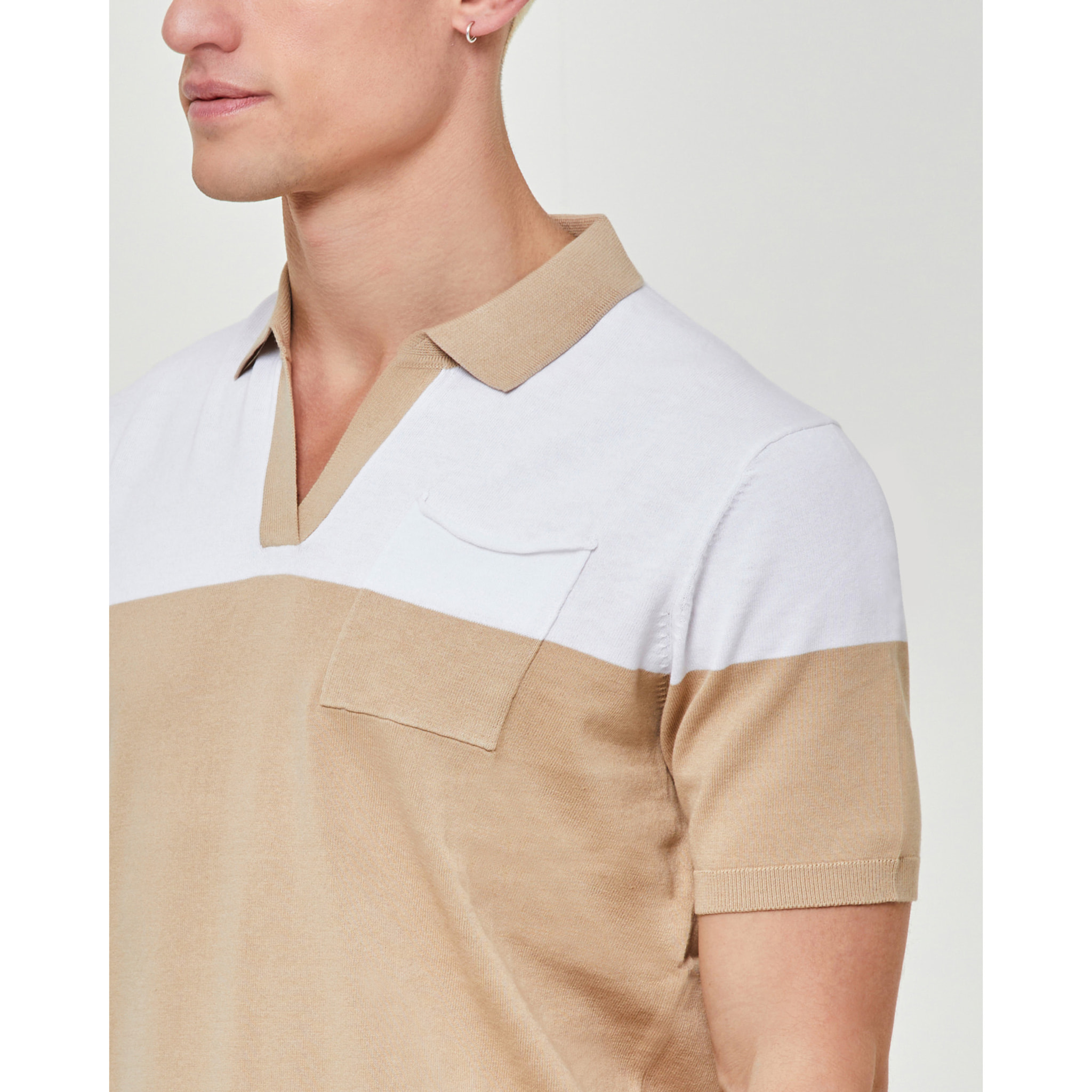 MAGLIA MIRKO SCOLLO A V MANICA CORTA