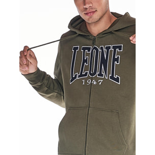 Chándal de hombre Earth Tones con cremallera completa y capucha