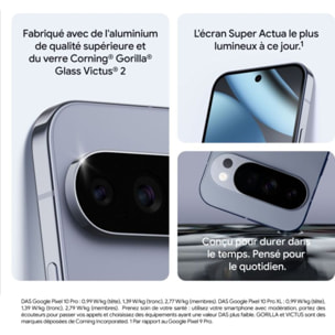 Smartphone GOOGLE Pixel 10 Pro XL Noir Volcanique 256Go