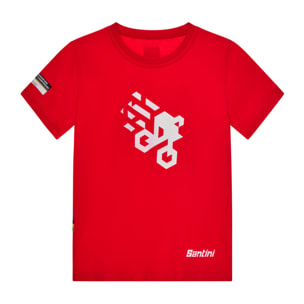 2025 Uci Mtb World Championships - T-Shirt - Rosso - Unisex