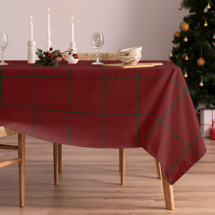Mantel antimanchas WINDOWS ROJO