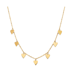 Collar Passion Acero Baño Oro