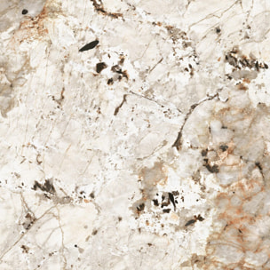 TAVOLO FISSO PRISMA - GRIGIO CARBONE, BOTTE BORDO INCLINATO, GRES PORCELLANATO TUNDRA