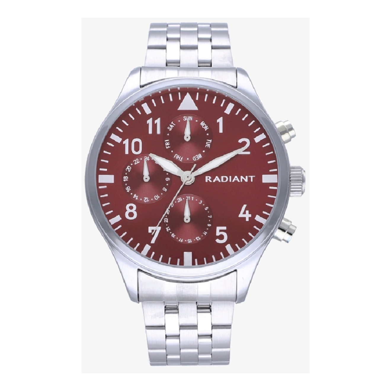 Reloj Radiant RA612708 Hombre Analogico Cuarzo con Correa de Acero inoxidable