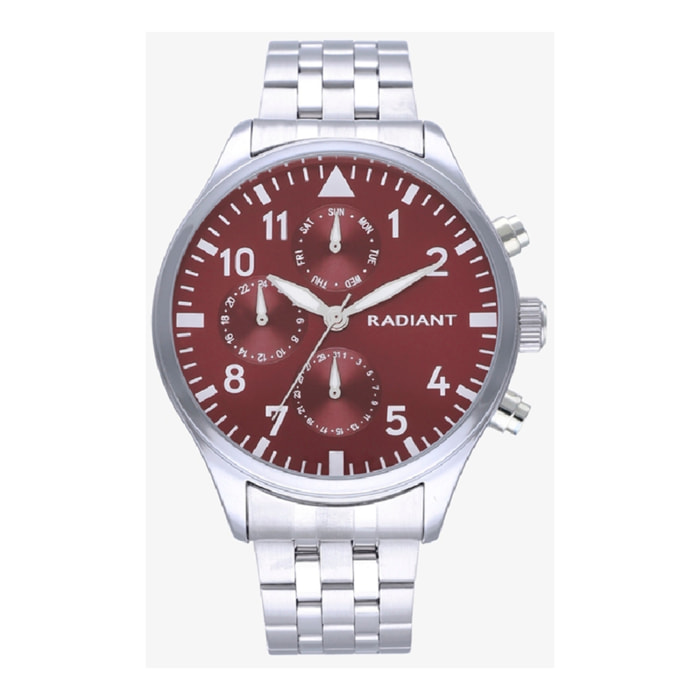 Reloj Radiant RA612708 Hombre Analogico Cuarzo con Correa de Acero inoxidable