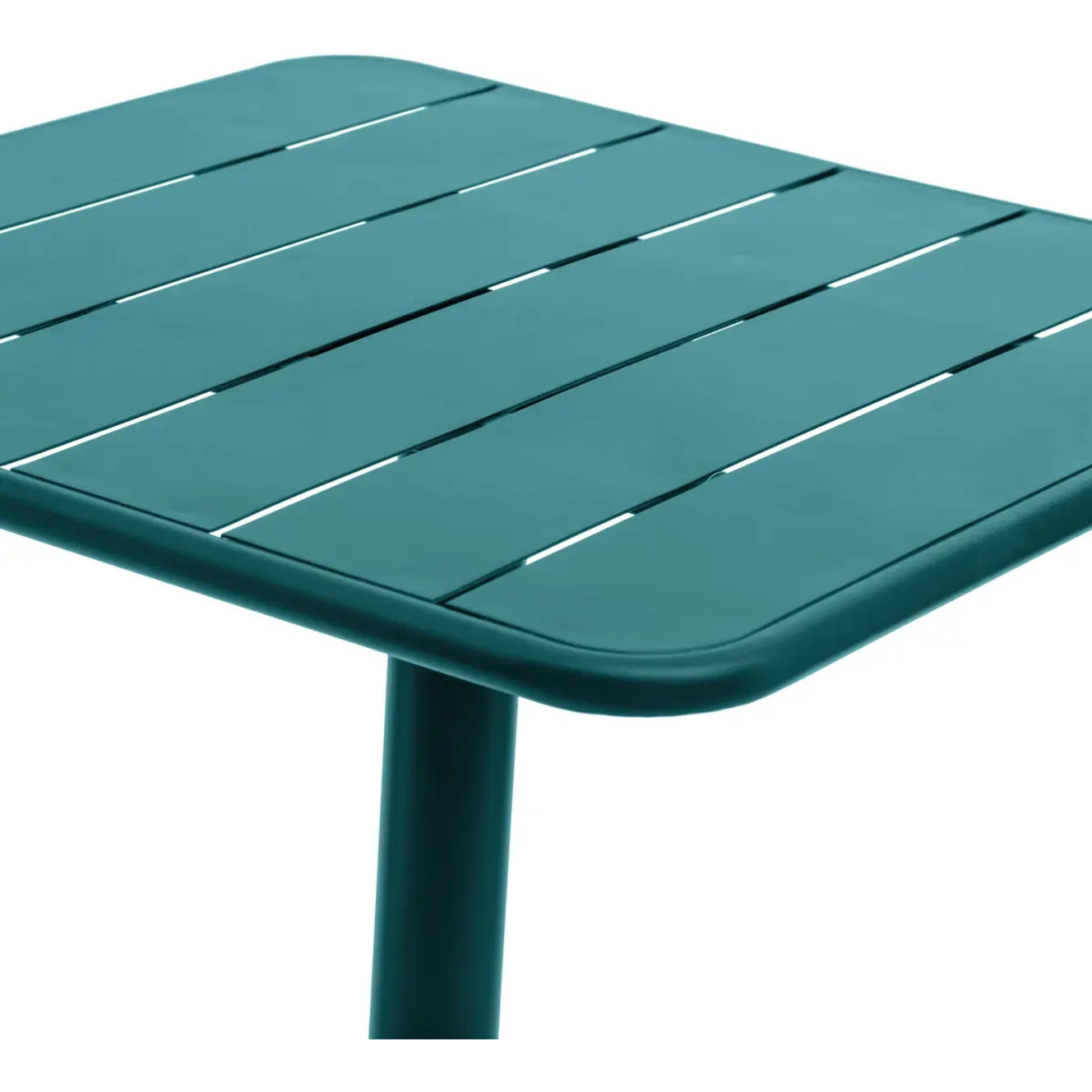 Table haute de jardin Phuket Bleu canard