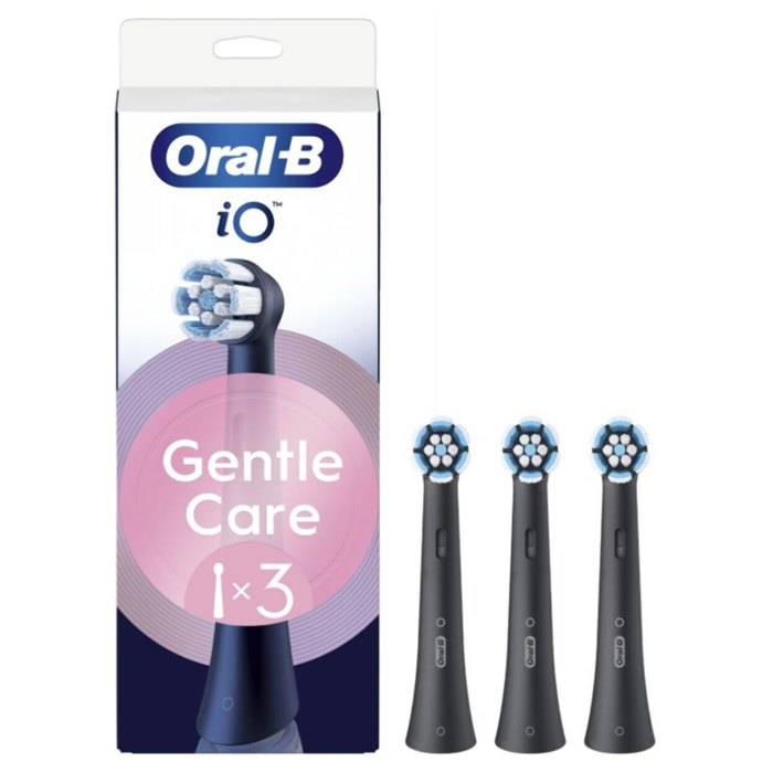 Brossette dentaire ORAL-B x3 Gentle Care Noir