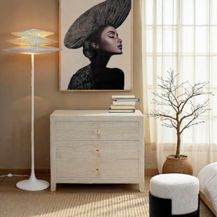 Commode Travertino 3 tiroirs Kare Design