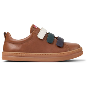 Zapatillas - CAMPER Runner Four Twins - Marron - Cuero liso