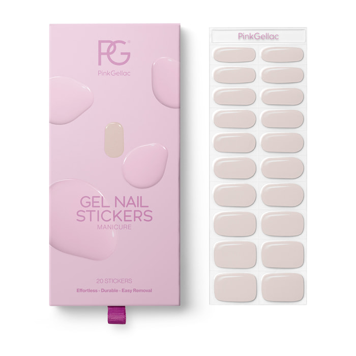 Stickers gel - 0015 Romantic Chrome