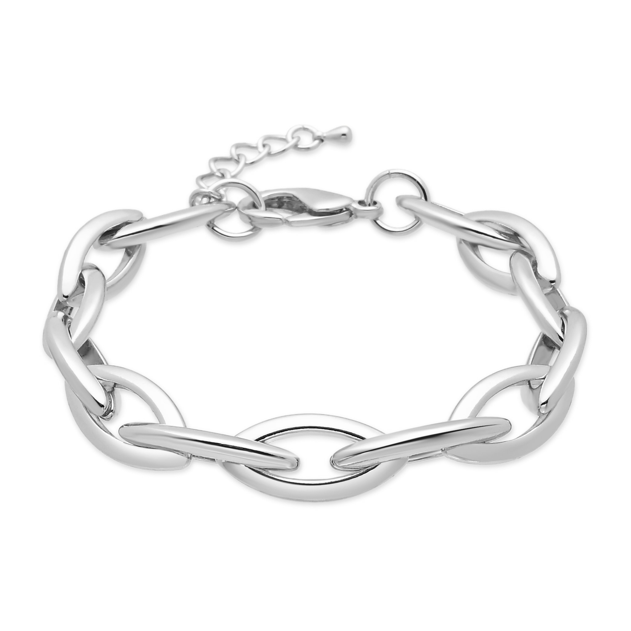 Pulsera Rasai acabado plata