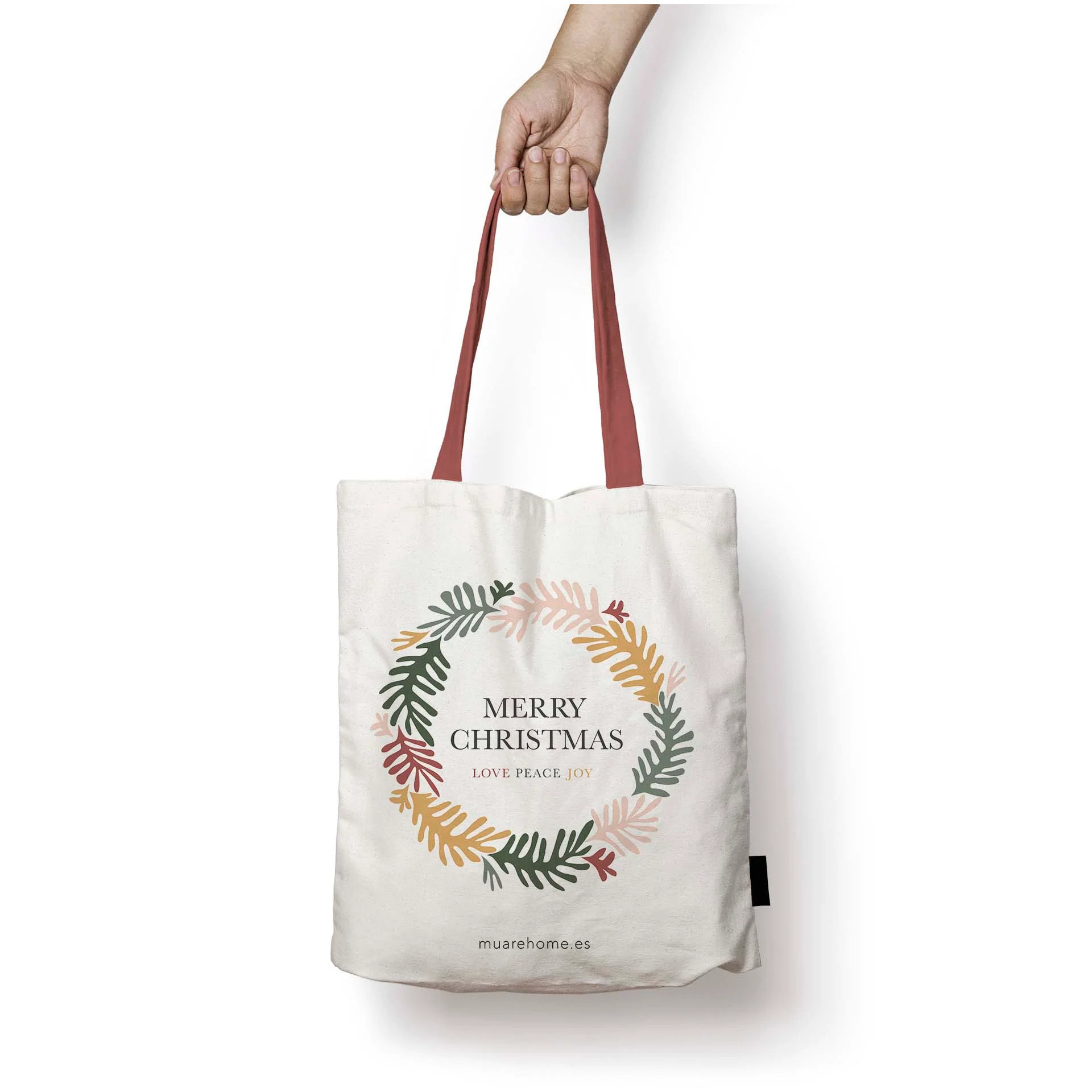 Tote Bag 100% coton Merry Christmas 84