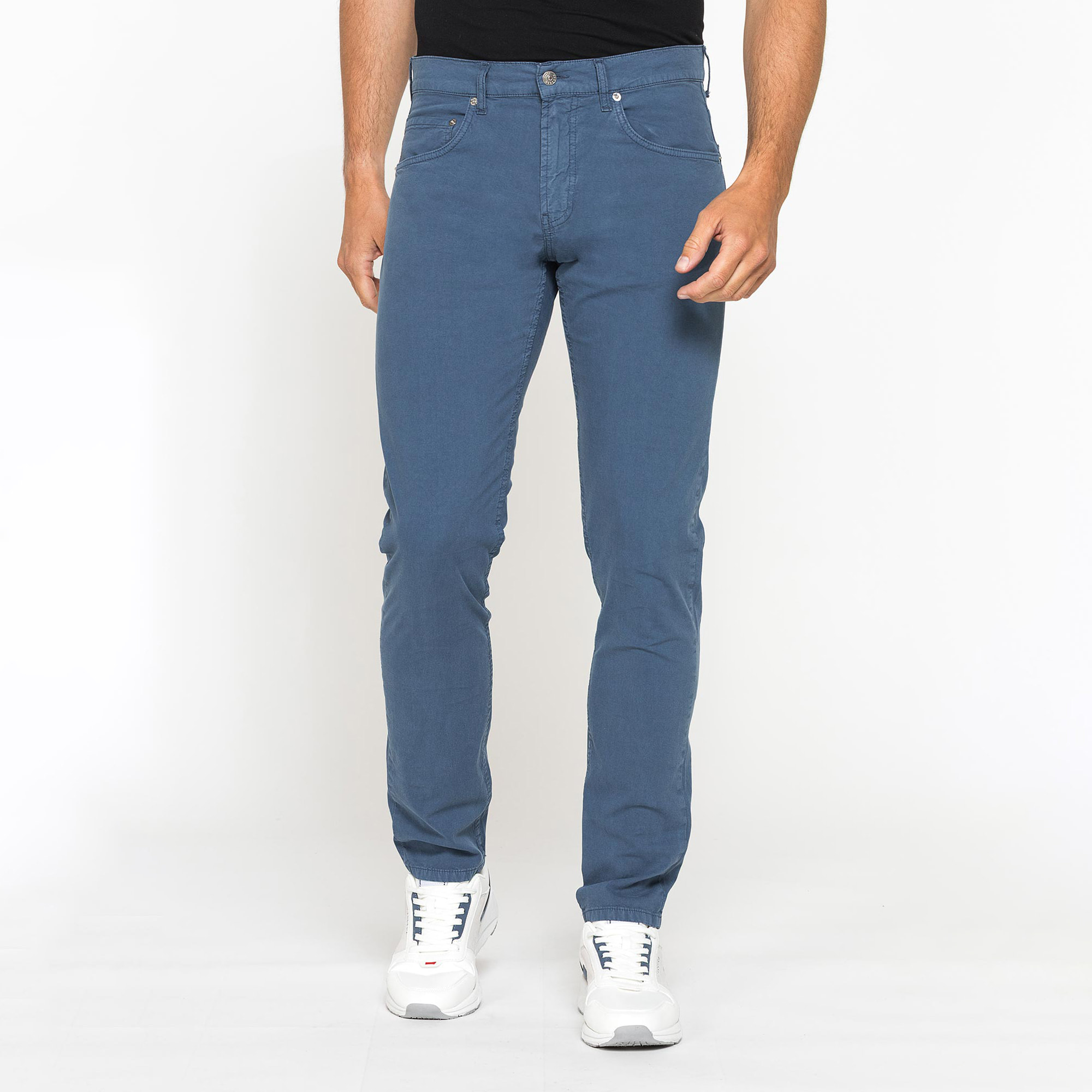 PANTALONE 5 TASCHE MOD. 717 SLIM FIT IN TELA STRETCH