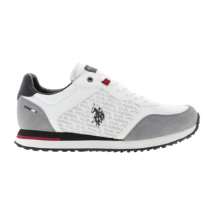 Sneakers U.S. Polo Assn. bianco-grigio chiaro