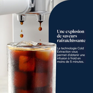 Machine à expresso DELONGHI EC890.WI Dedica Duo Blanche