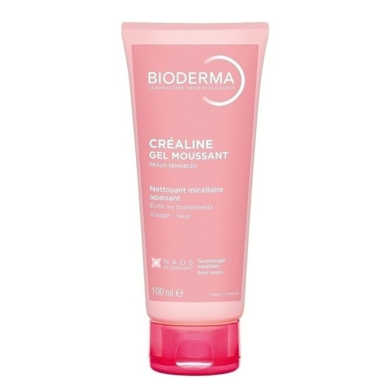 Créaline Gel Moussant - Nettoyant Micellaire à Rincer - Peaux Sensibles