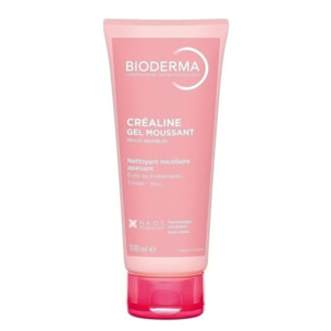 Créaline Gel Moussant - Nettoyant Micellaire à Rincer - Peaux Sensibles