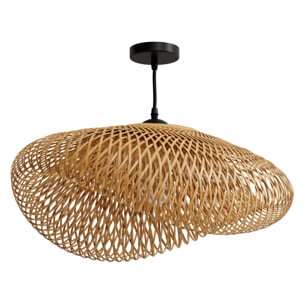 Suspension en bambou naturel D60 cm - Anya