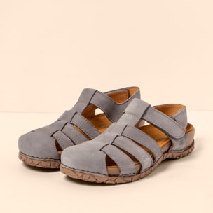 Sandalias N5862 NOBUCK LAVADO DENIM / TABERNAS color Denim