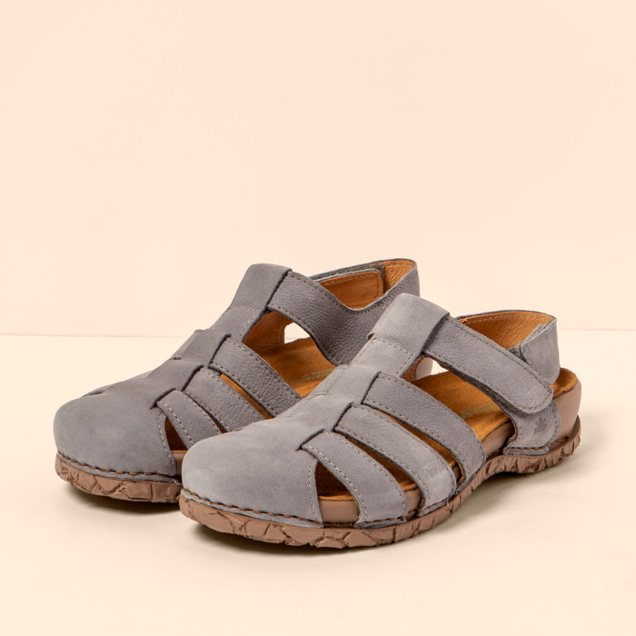 Sandalias N5862 NOBUCK LAVADO DENIM / TABERNAS color Denim