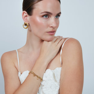Pulsera Savi acabado oro amarillo 18k