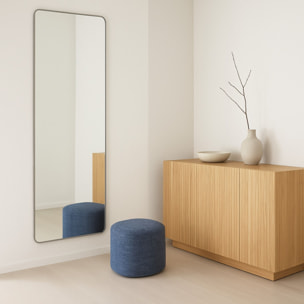 Miroir Curve rectangulaire 200x70cm beige Kare Design