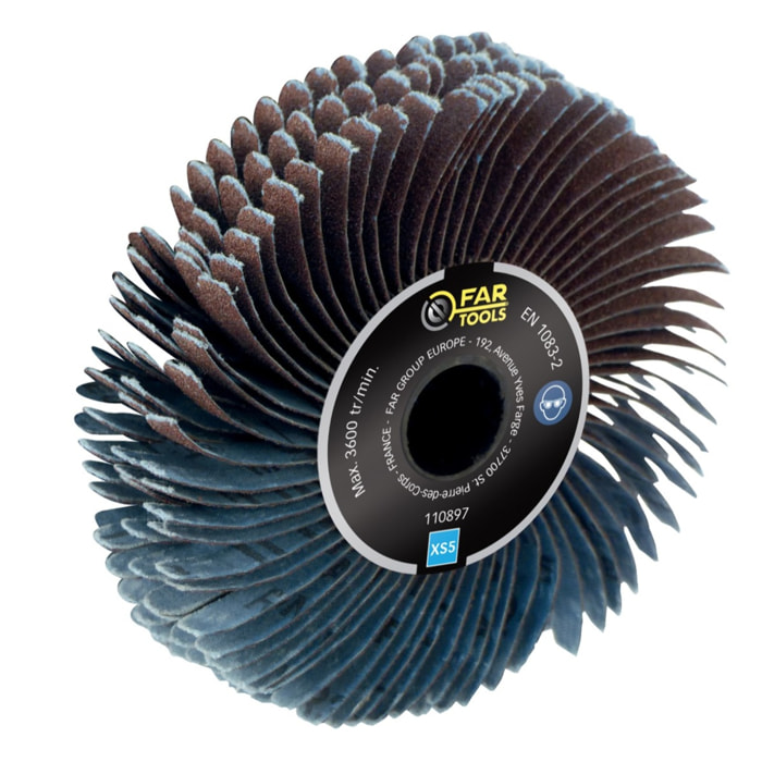 Brosse à lanières FAR TOOLS Ø 120 mm L 20 mm - 110897