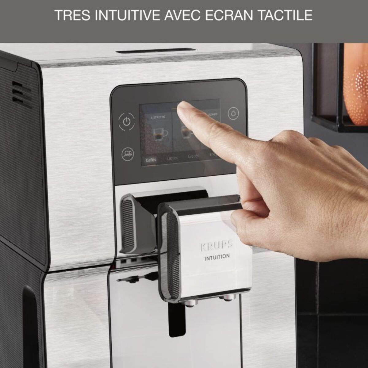 Expresso Broyeur KRUPS YY5058FD intuition experience+