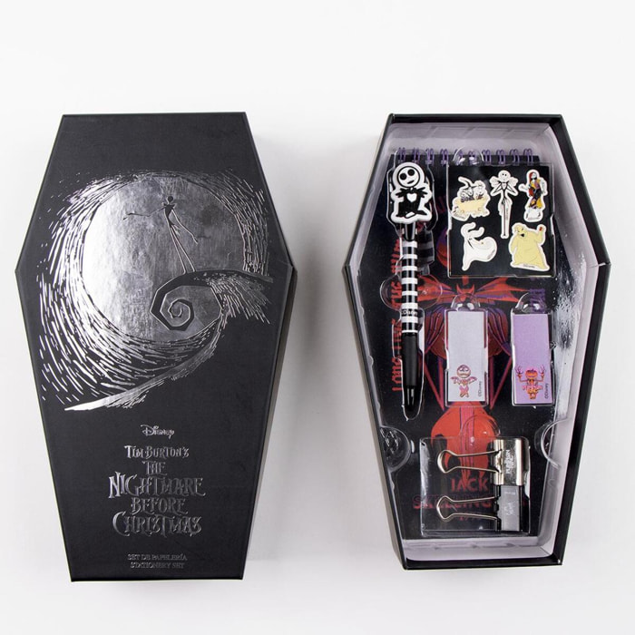 Set de papelería nightmare before christmas
