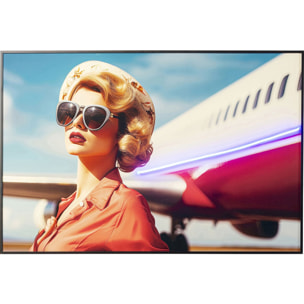 Tableau LED Jetset blonde 120x80cm Kare Design