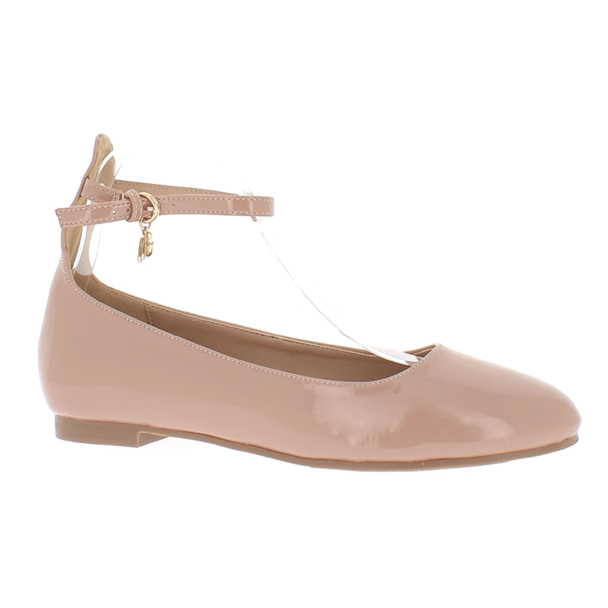 Marina Galanti Scarpe Donna Patent Hankle Strap Ballet Flat MG W24A047 Nude