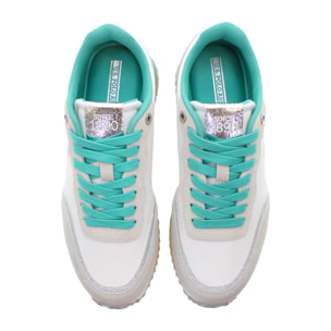 U.S. Polo Assn. - Sneakers SACHA007W/5NS1 in sintetico per donna