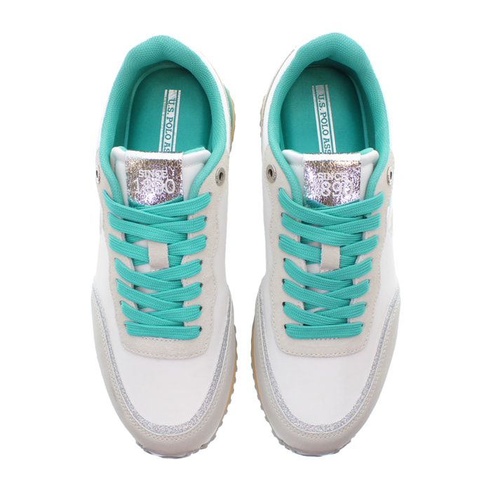 U.S. Polo Assn. - Sneakers SACHA007W/5NS1 in sintetico per donna