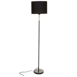 Lampadaire "Jule" noir H151cm