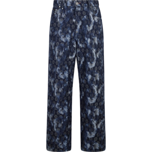 PHILIPP PLEIN Beach Boy Fit Jeans Jacquard Monogram