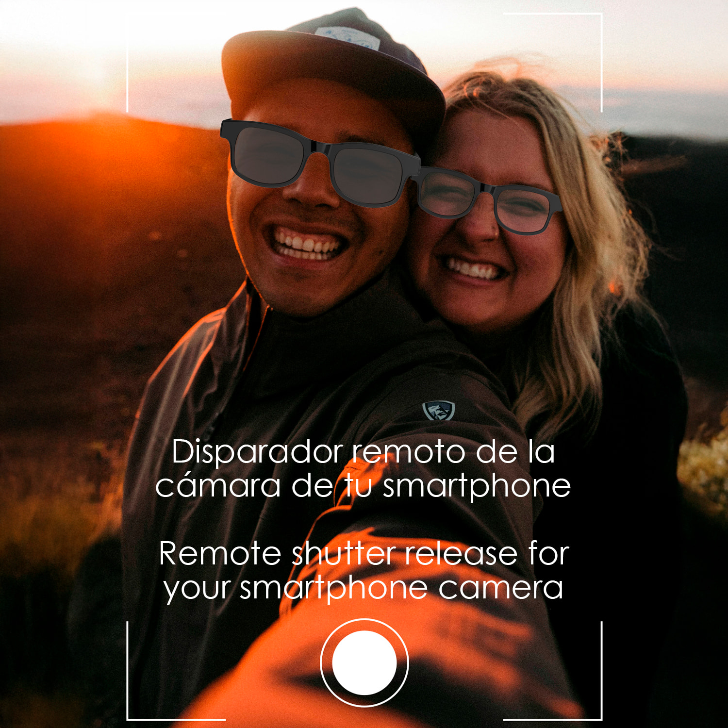 Occhiali smart AIMB-V3, chiamata bluetooth, assistente vocale, controllo remoto della fotocamera, occhiali da sole e lenti anti luce blu.