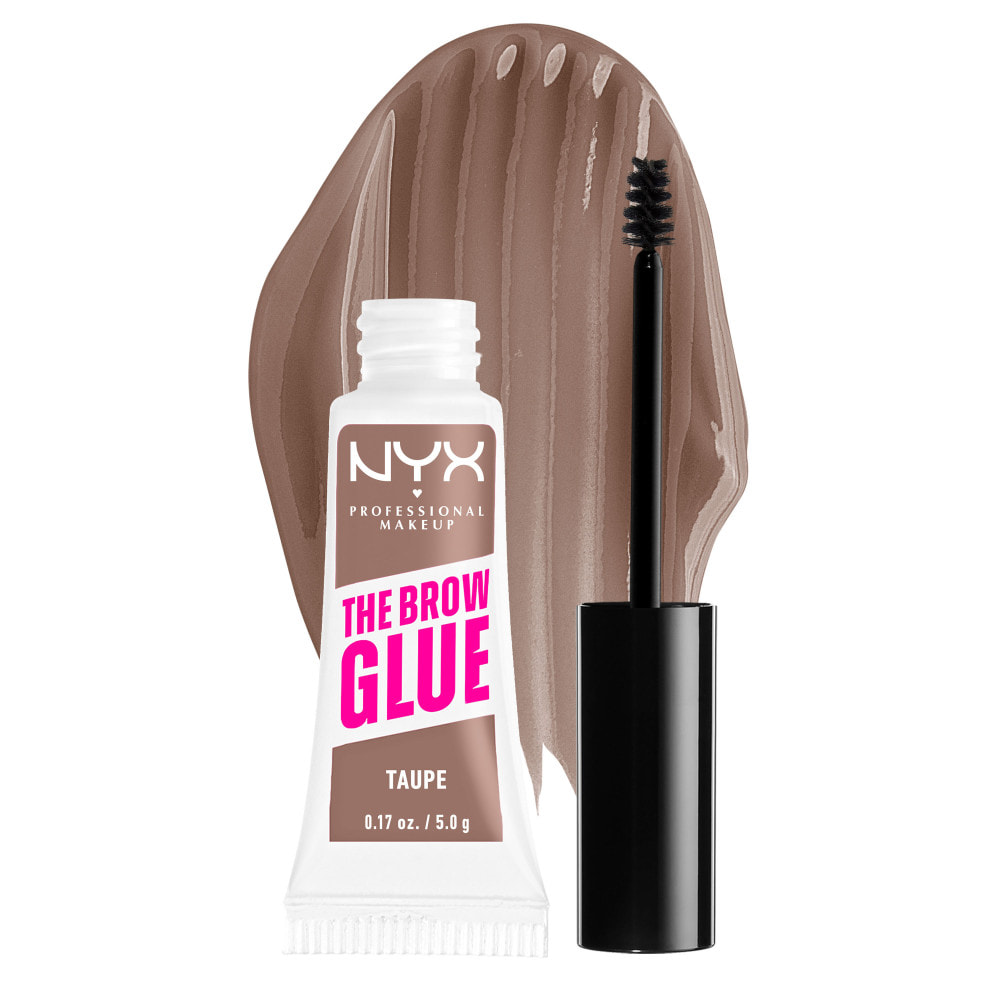 NYX Professional Makeup The Brow Glue Colle fixatrice sourcils Taupe