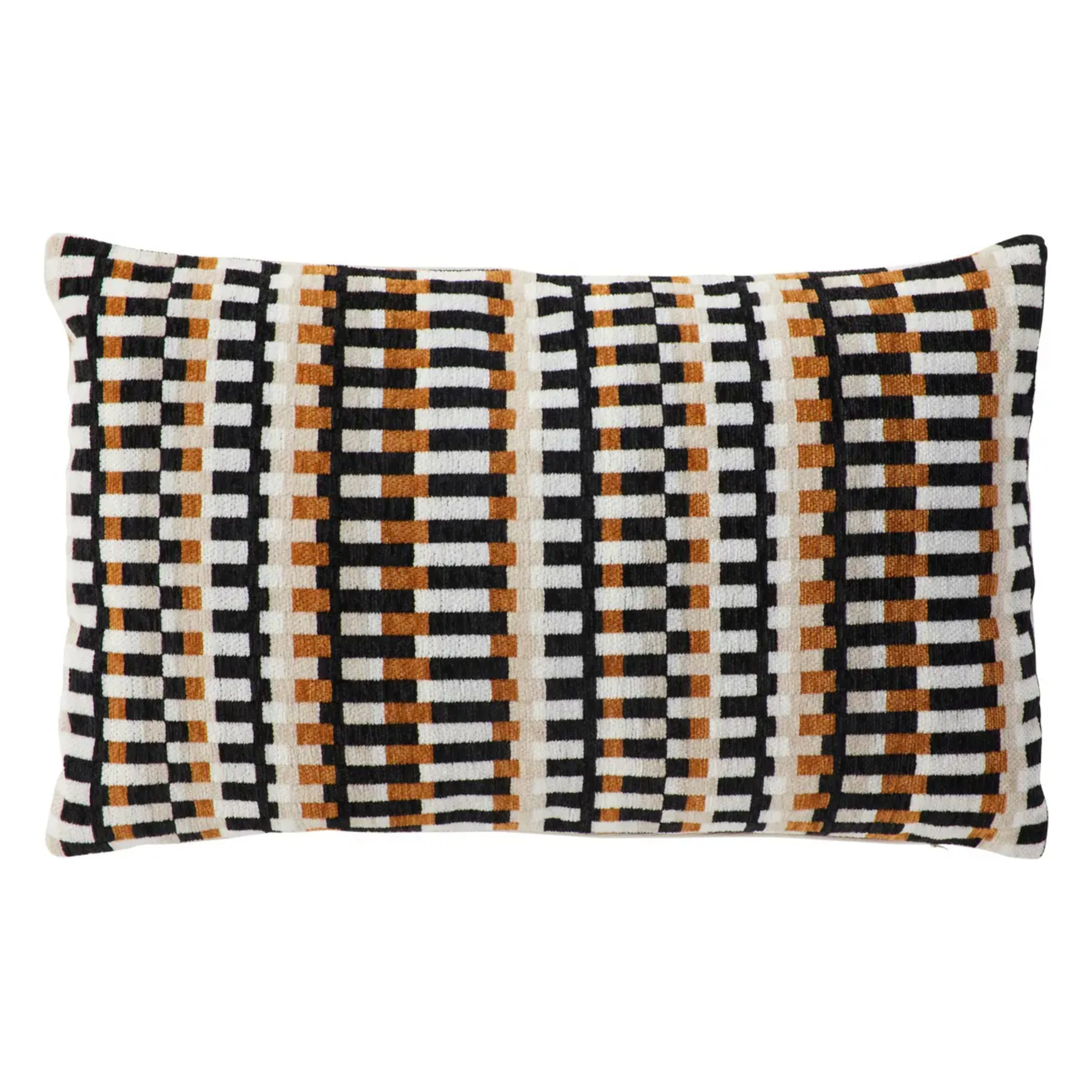 Coussin "Jangwa" jacquard lin 30x50cm
