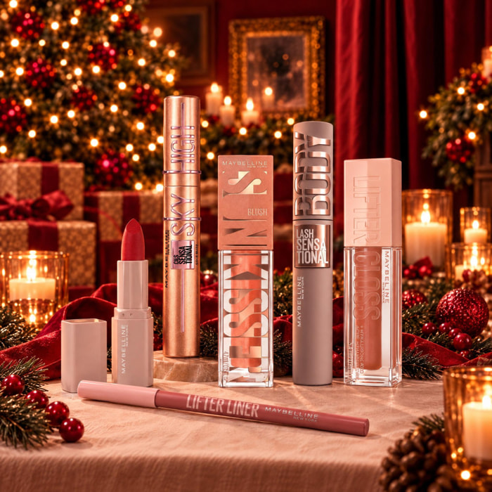 Maybelline New York Calendrier de l'Avent 2026 - 24 Produits Maquillage - Grand Format