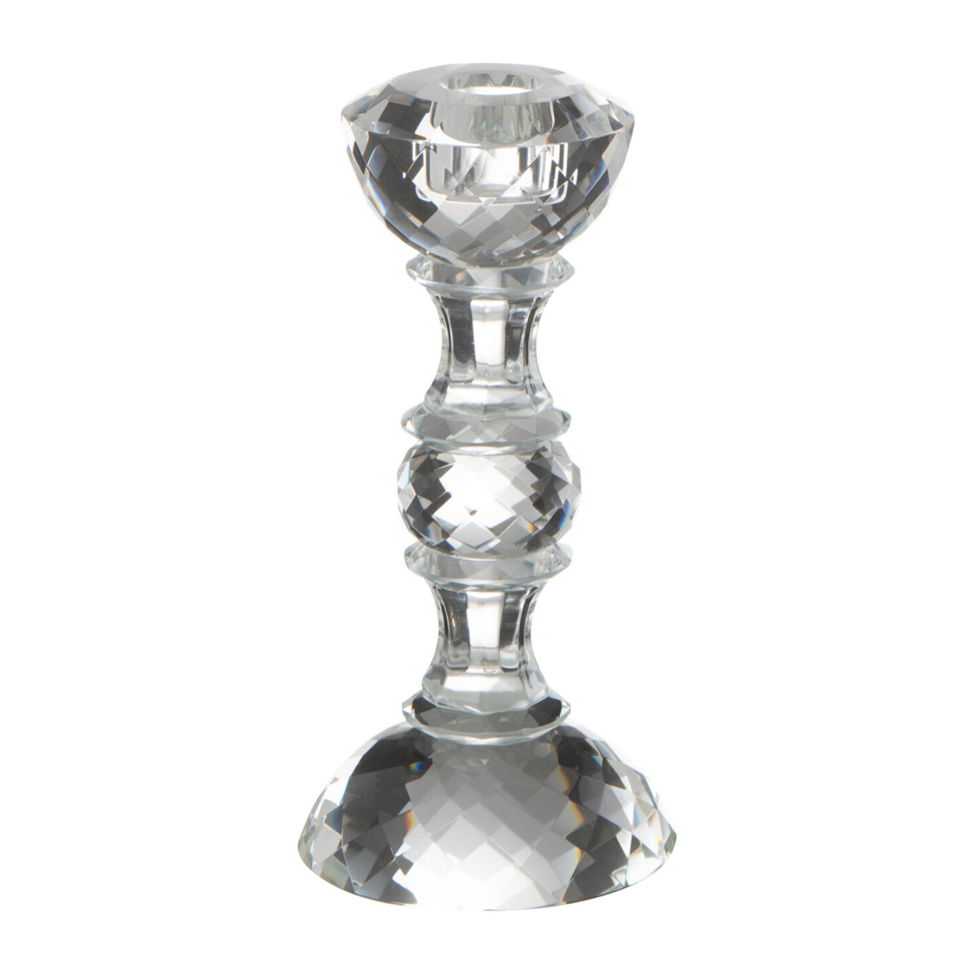 J-Line chandelier Marie - crystal - transparent - medium