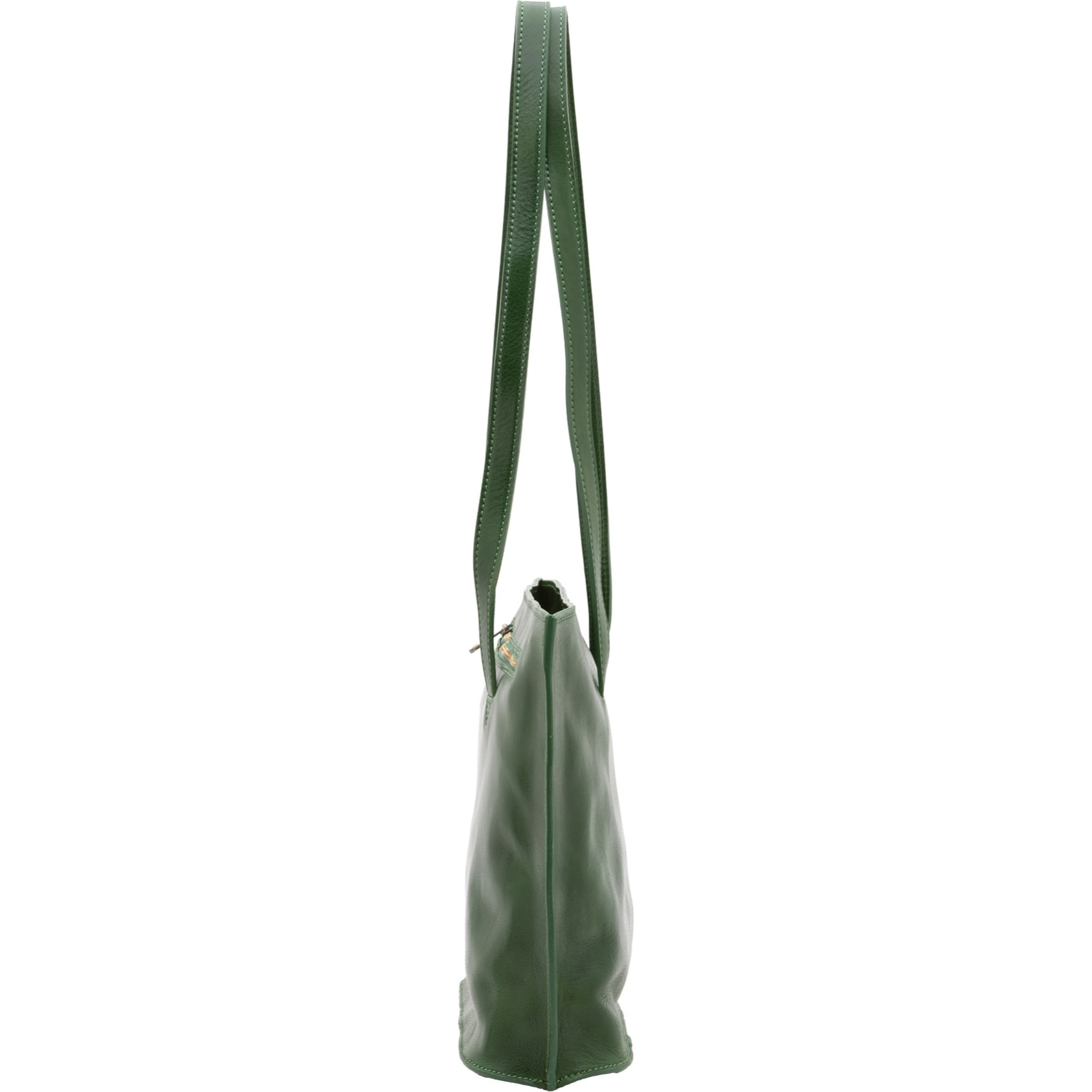 Borsa a spalla da donna - Modello False - 100% pelle - 27.0 x 38.5 x 10.0 cm