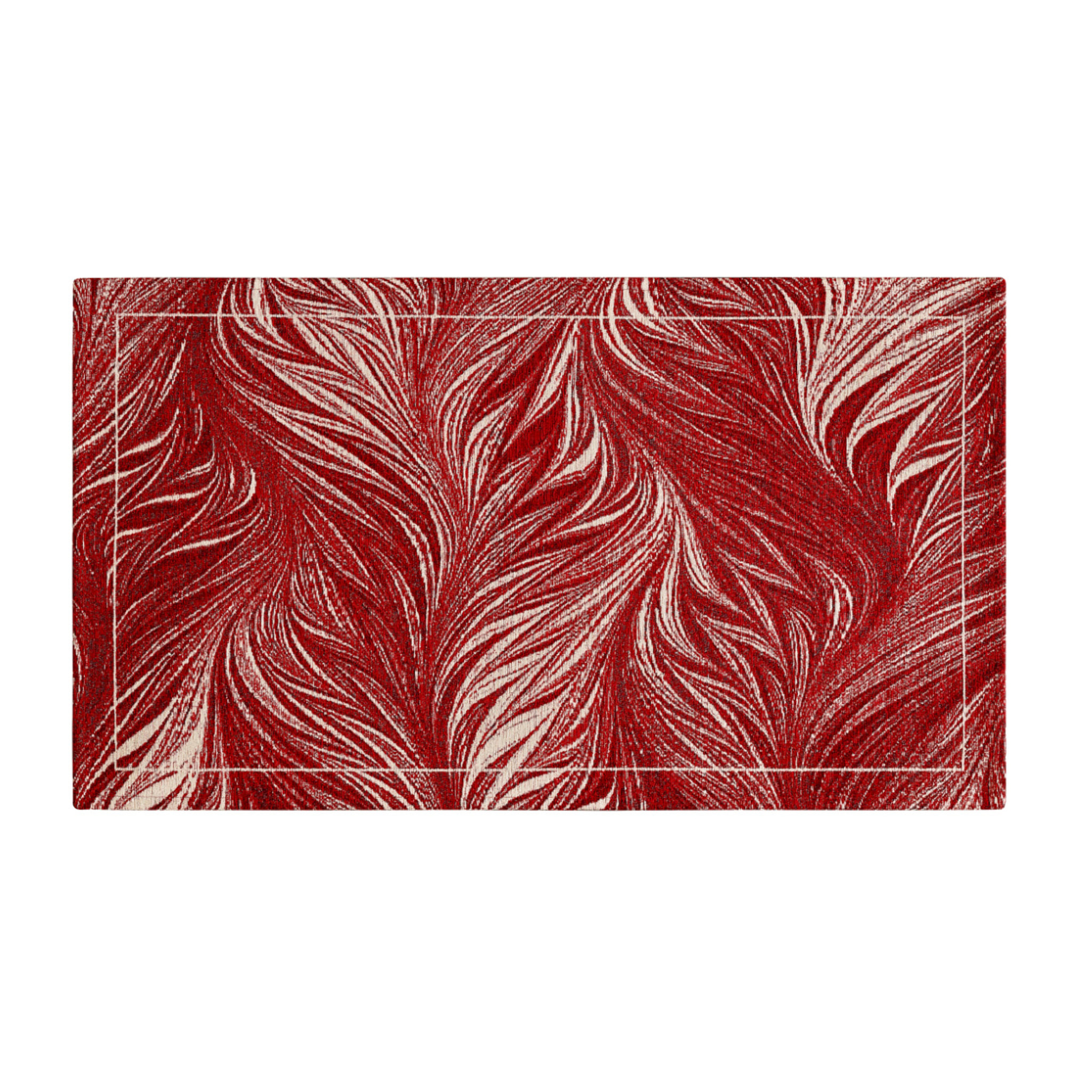 Tappeto Camera Salotto Dallas Rosso By Suardi