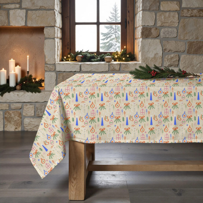 Nappe en résine Anti-tâches Merry Christmas 41