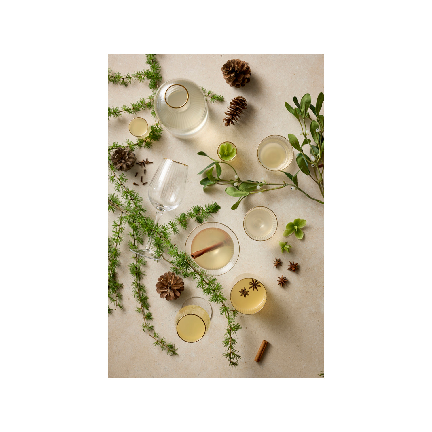 Set de 4 verres à gin tonic Palermo Gold 32 cl