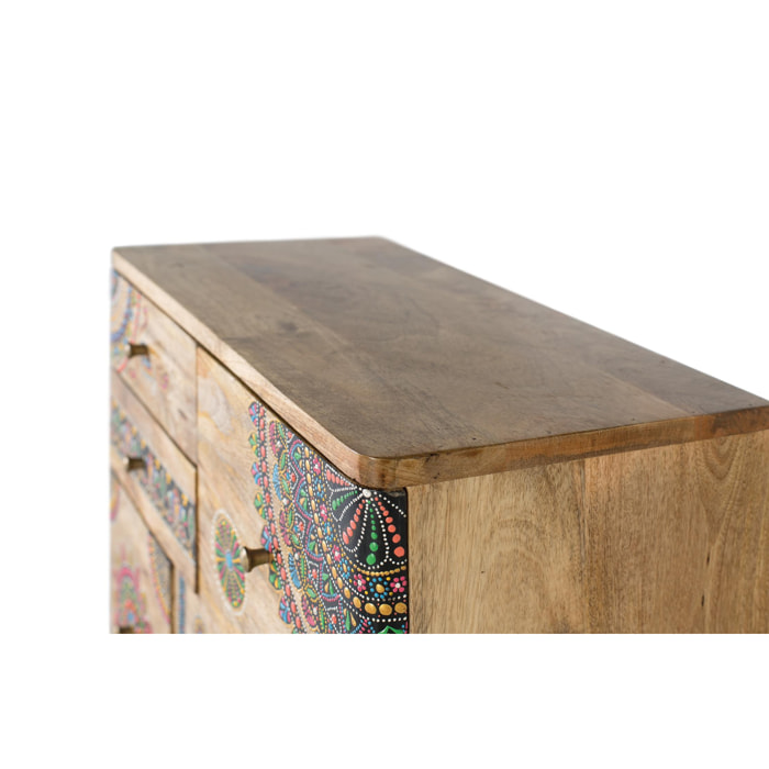Sinfonier de Madera de Mango 60 Cm Estilo Boho Ethnic