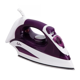 Plancha de vapor JATA PL225 con suela de acero inoxidable. Vapor vertical. 2200 W