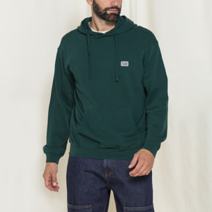 FELPA CON CAPPUCCIO E PATCH COLLEZIONE REPLICA