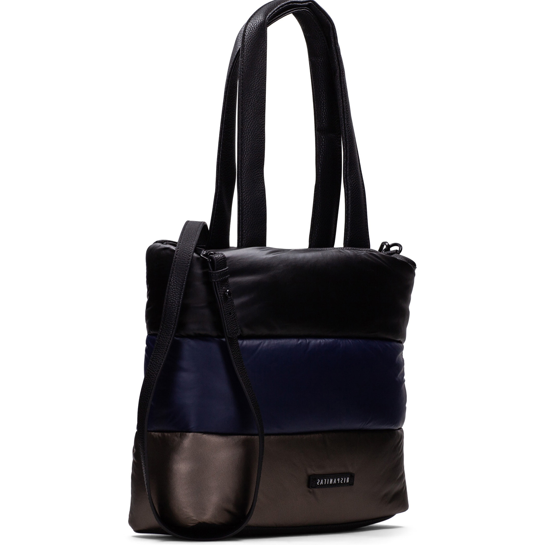 Bolso de Hombro  Negro marino 34 x 29 x 12 cm